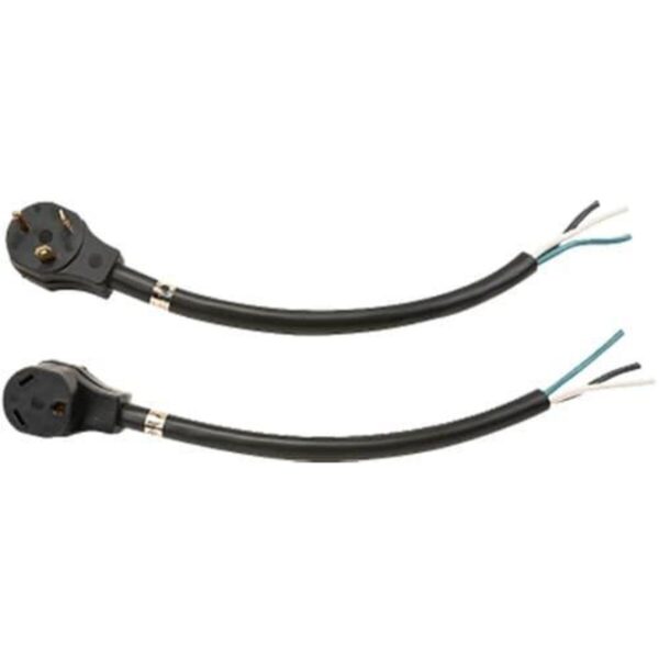 Southwire 50A 30ft Hard-Wired RV Power Cord, 10-50P