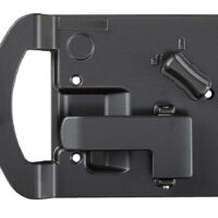 RV Designer Fifth Wheel Entry Door Handle, Black