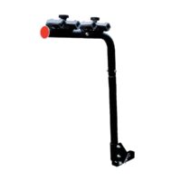 Husky Towing Bike Rack, 4 Bikes, Cradle System, 120 LB, Black