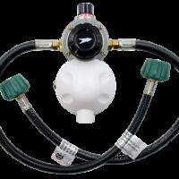 AP Products Auto Changeover Propane Regulator, 2-Stage, 225,000 BTU