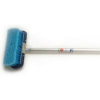 Adjust A Brush Car Wash Brush, 8 Inch Wide, 48 Inch, Blue Bristles