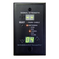 Winegard Sensar Pro TV Signal Meter, Black, Digital Display, Wall Mount