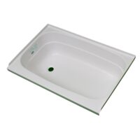 Specialty Recreation 24" x 36" Bathtub, White, Left Hand Drain