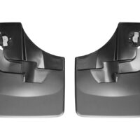 WeatherTech Mud Flaps, Fender, Contoured, Black Matte, Set of 2, No Drilling
