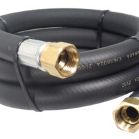 MB Sturgis Propane Hose, 1/2-Inch ID, 4 ft, High Pressure, Female Flare