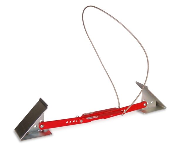Fastway ONESTEP Stabilizing Wheel Chock, 24-30 inch, Red, Single