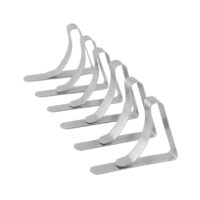 Coghlan's Tablecloth Clamp, Spring Steel, Silver, Set of 6