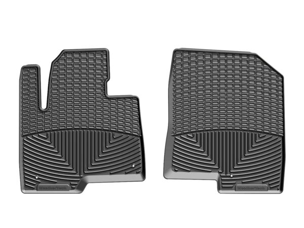 WeatherTech All-Weather Floor Mat, Direct-Fit, Black, 2 Pieces
