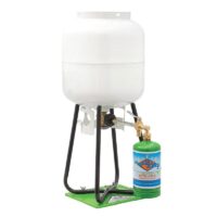Flame King Propane Tank Green