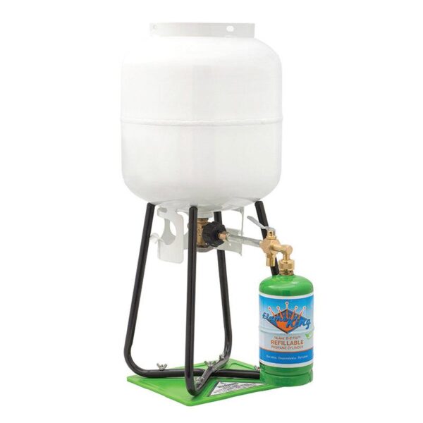 Flame King Propane Tank Green