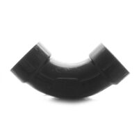 LaSalle Bristol ABS 90° Long Sweep Elbow, 1-1/2 Inch, Black
