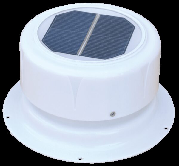 Ultra-Fab Solar-Powered Sewer Vent, White