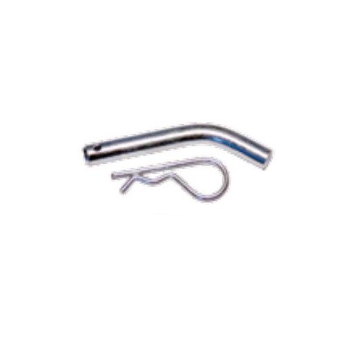 Roadmaster 5/8" Bent Hitch Pin, Stainless Steel, Chrome Plated, 4"