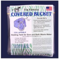Zebra RV Portable Waste Holding Tank, 5 Gallon, Gray