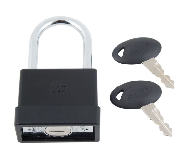 AP Products Hardened Steel Padlock, Silver