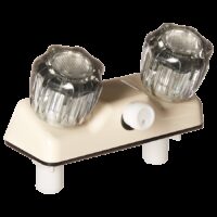 LaSalle Bristol Bathtub Valve, 4 Inch, White, Vacuum Breaker