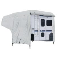 Classic Accessories Perma PRO RV Cover for Pop Up Campers, 10-12 Feet, Gray
