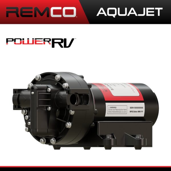 Remco 24-Volt Fresh Water Pump, 5 Gallon Per Minute, Self-Priming