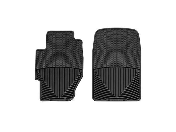 WeatherTech Floor Mat Set, 2-Piece, Direct-Fit, Black