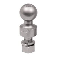 Husky Trailer Hitch Ball 2 Inch, 5,000 lb, Chrome Plated
