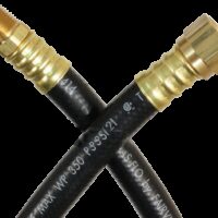 JR Products 48-Inch Propane Hose, 1/2 inch Female Flare to 3/8 inch Male Threads