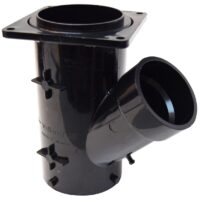 Valterra Sewer Hub Fitting 3 x 2 Inch, Black