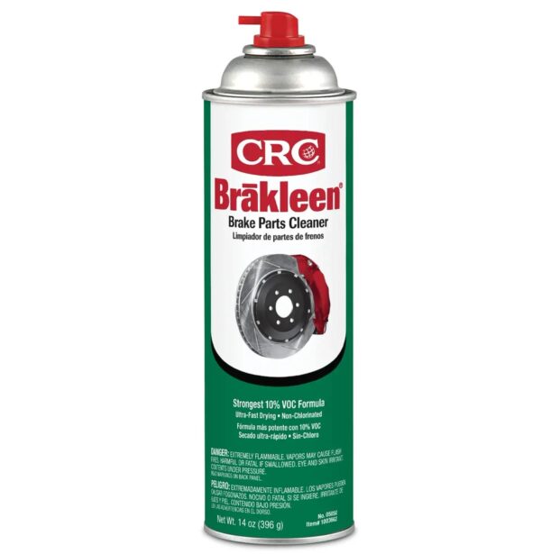 CRC Industries Brake Cleaner, 14 Ounce Aerosol Can, Non-Chlorinated