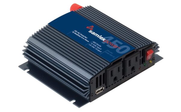Samlex 450 Watt 12 Volt to 120 Volt AC Power Inverter with USB