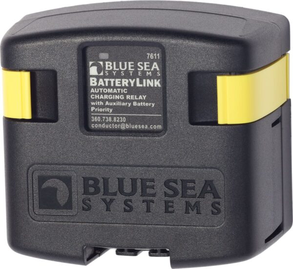 Blue Sea Battery Voltage Sensing Relay, 12-24 Volt, 120 Amp