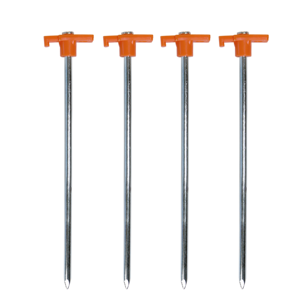 Coghlan's Tent Pegs, Set of 4, 10 Inch Steel