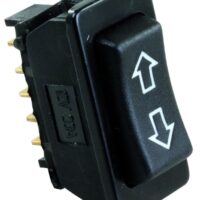 JR Products 12V, 20 Amp On-Off-On Rocker Switch, Single Pole Double Throw