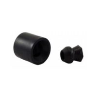 JR Products 1.5 Inch Bumper Door Catch, Black