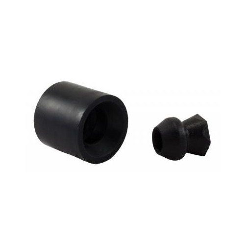 JR Products 1.5 Inch Bumper Door Catch, Black