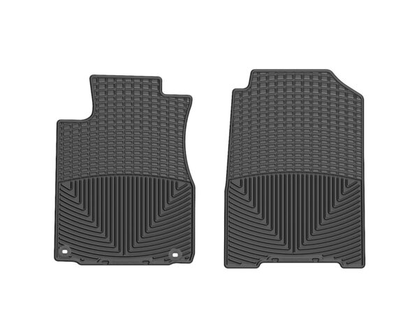 WeatherTech All-Vehicle Floor Mat Set, Black, Direct-Fit, 2-Piece