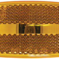 Peterson Rectangular Amber Incandescent Clearance Light