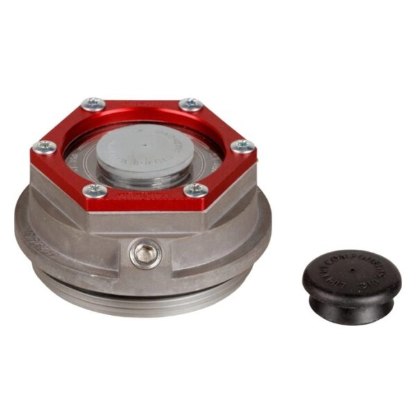 Lippert Trailer Wheel Bearing Dust Cap, Clear, 8000 lb Hub