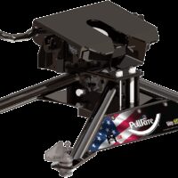PullRite OEX Super 5th Fifth Wheel Hitch, 25,000 lb, Black Powder Coated
