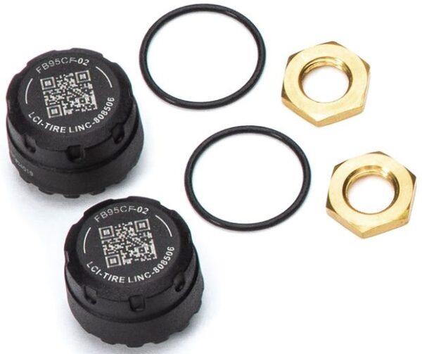 Lippert RV TPMS Sensor, Programmable, Monitors 20 Tyres, Set of 2