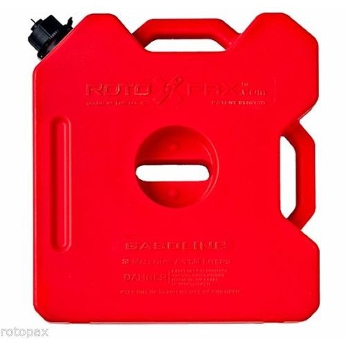 RotopaX 3-Gallon Liquid Storage Container, Red