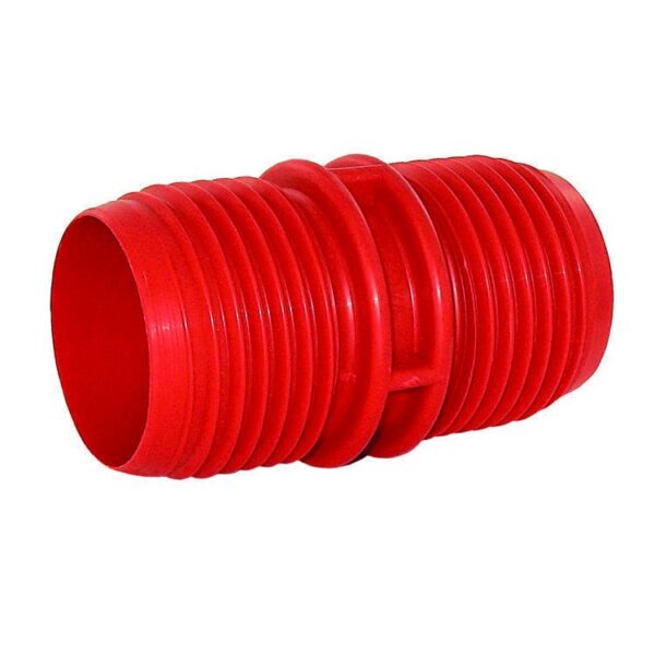Valterra Straight Sewer Coupler, Red