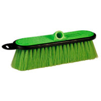 Mr. LongArm 10 Inch Car Wash Brush, Polyester, Green