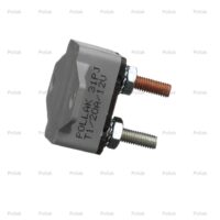 Pollak 20 Amp Thermal Circuit Breaker, 12 Volt
