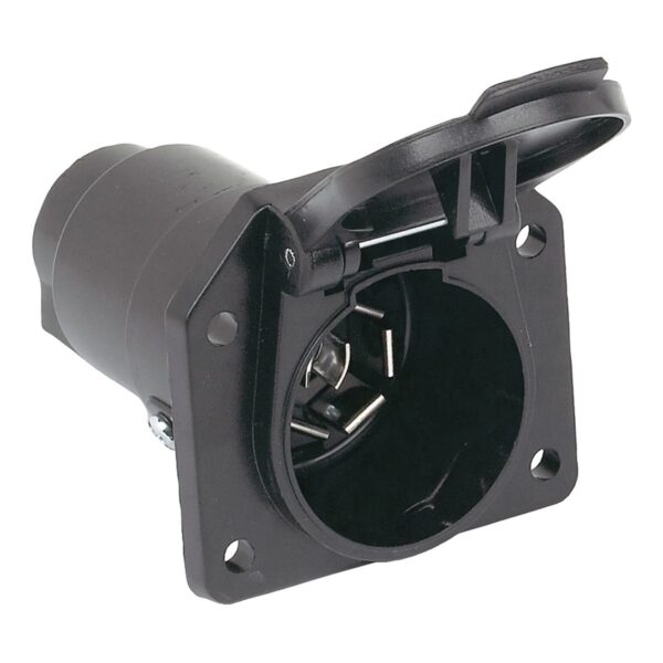 Husky Towing 7-Blade Trailer Connector, Universal, Black