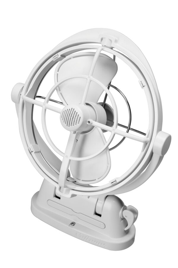 Caframo Sirocco II Gimbal RV Fan, 7 inch, 12 to 24 Volt, White