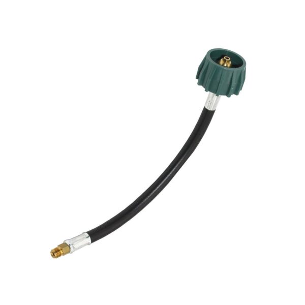 Flame King Propane Hose, 12" ACME Nut to 1/4" Male Flare