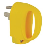 Marinco 50 Amp RV Power Cord Plug End (14-50P), Yellow