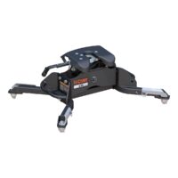 CURT A16 Fifth Wheel Trailer Hitch, 16,000 lbs GTW, Black Powder Coated