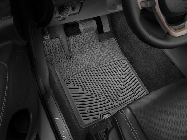 WeatherTech All-Vehicle Floor Mat Set, Black, Direct-Fit, 2-Piece