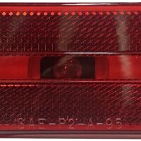 Peterson Rectangular Red Incandescent Clearance Light