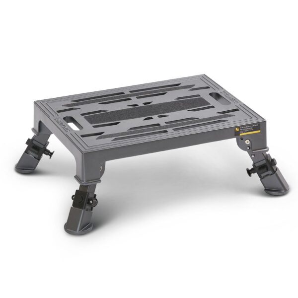 Stromberg Carlson Adjustable Entry Step, Silver, 8-9/16 Inch